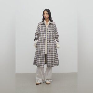 The Row  Tavishina Coat in Silk and Cotton